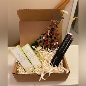 Mary Kay Satin lip set, waterproof lipliner and adorable Xmas Ornament